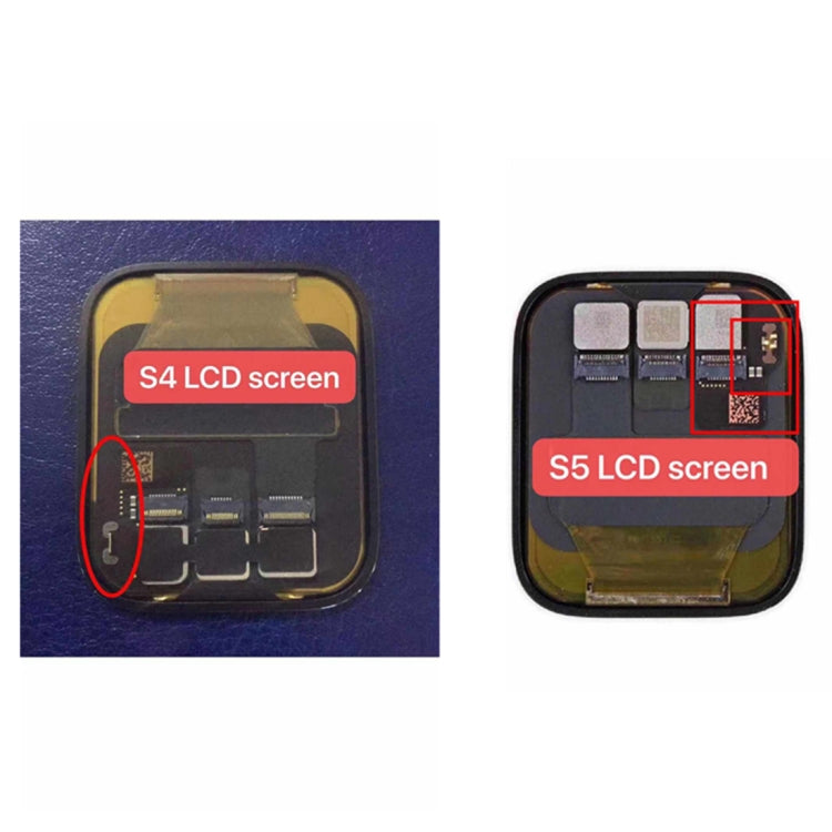 شاشة أبل واتش سيريس 5 مقاس 40 مم LCD مع محول رقمي