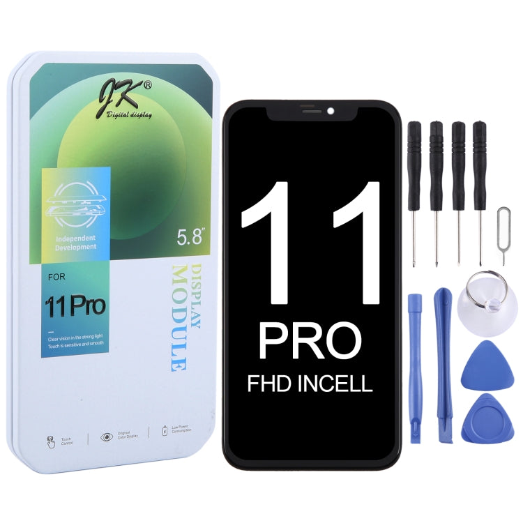 ⁧JK incell شاشة LCD المادية TFT والمحول الرقمي الجمعية الكاملة⁩, For iPhone 11 Pro(JK inell), For iPhone 11 Pro Max(JK inell), For iPhone 12 / 12 Pro(JK inell)