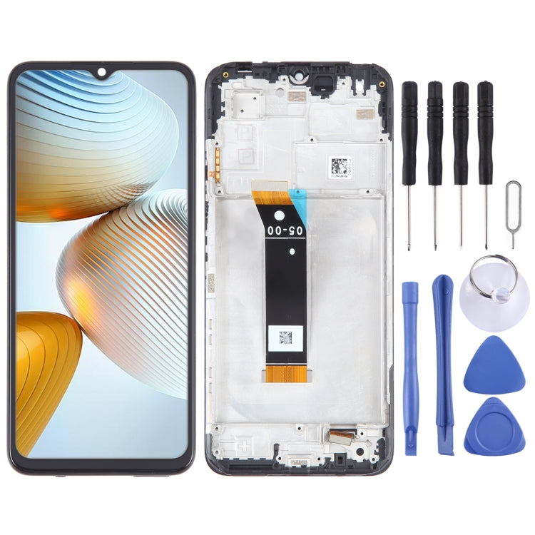 ⁧شاشة LCD المادية OLED لتجميع كامل مع الإطار⁩, For Xiaomi Redmi Note 11 Global, For Xiaomi Poco M4 Pro 4G, For Xiaomi Redmi Note 11S 4G, For Xiaomi Redmi Note 10 Pro 4G, For Xiaomi Redmi Note 10 Pro Max, For Xiaomi Redmi Note 10 Pro India              ...