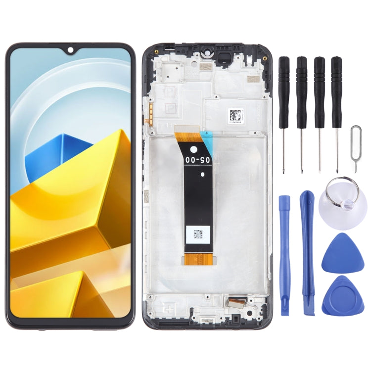 ⁧شاشة LCD المادية OLED لتجميع كامل مع الإطار⁩, For Xiaomi Redmi Note 11 Global, For Xiaomi Poco M4 Pro 4G, For Xiaomi Redmi Note 11S 4G, For Xiaomi Redmi Note 10 Pro 4G, For Xiaomi Redmi Note 10 Pro Max, For Xiaomi Redmi Note 10 Pro India              ...