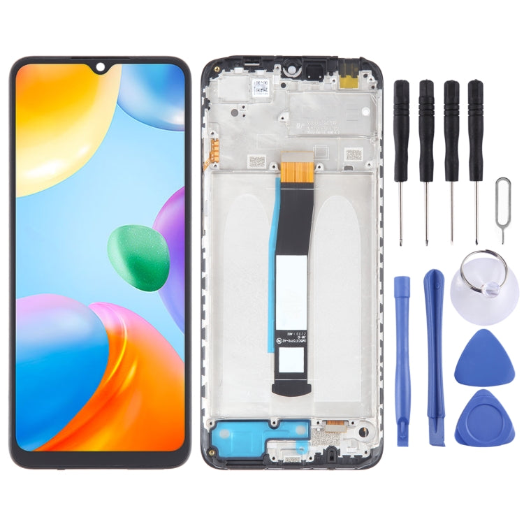 ⁧شاشة LCD المادية OLED لتجميع كامل مع الإطار⁩, For Xiaomi Redmi Note 11 Global, For Xiaomi Poco M4 Pro 4G, For Xiaomi Redmi Note 11S 4G, For Xiaomi Redmi Note 10 Pro 4G, For Xiaomi Redmi Note 10 Pro Max, For Xiaomi Redmi Note 10 Pro India              ...