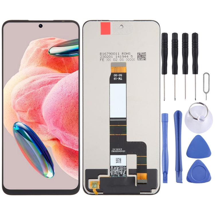 ⁧شاشة LCD أصلية مع مجموعة كاملة من المحول الرقمي⁩, For Xiaomi Redmi 12 4G, For Xiaomi Poco C51, For Xiaomi Poco C50
