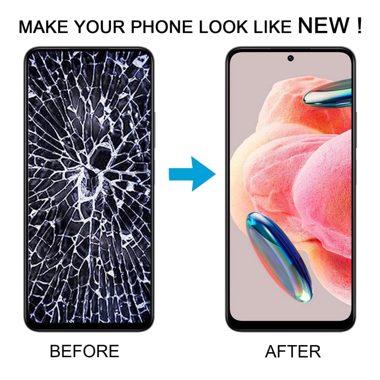 ⁧شاشة LCD أصلية مع مجموعة كاملة من المحول الرقمي⁩, For Xiaomi Redmi 12 4G, For Xiaomi Poco C51, For Xiaomi Poco C50