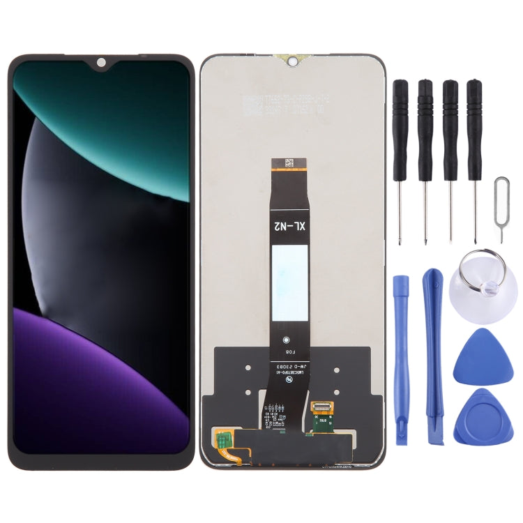 ⁧شاشة LCD أصلية مع مجموعة كاملة من المحول الرقمي⁩, For Xiaomi Redmi 12 5G, For Xiaomi Redmi 12 4G, For Xiaomi Poco C51, For Xiaomi Poco C50