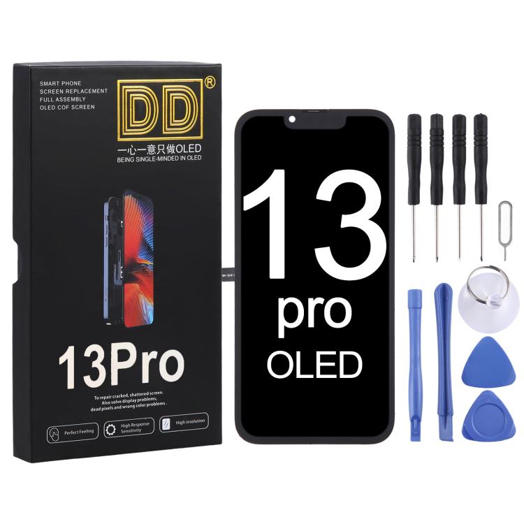 ⁧شاشة DD OLED LCD مع مجموعة كاملة من المحول الرقمي⁩, For iPhone 15 Pro (Soft OLED), For iPhone 14 Pro (Soft OLED), For iPhone 13 Pro (Soft OLED), For iPhone 13 (Soft OLED), For iPhone 12 Pro Max(Hard OLED)