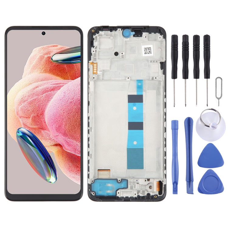 شاشة OLED شاومي Redmi Note 12 وPoco X5 مع إطار