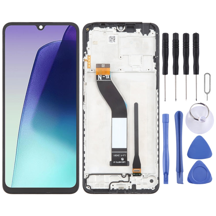 شاشة LCD أصلية شاومي Redmi A7 وA3 Pro وPoco C75 مع إطار