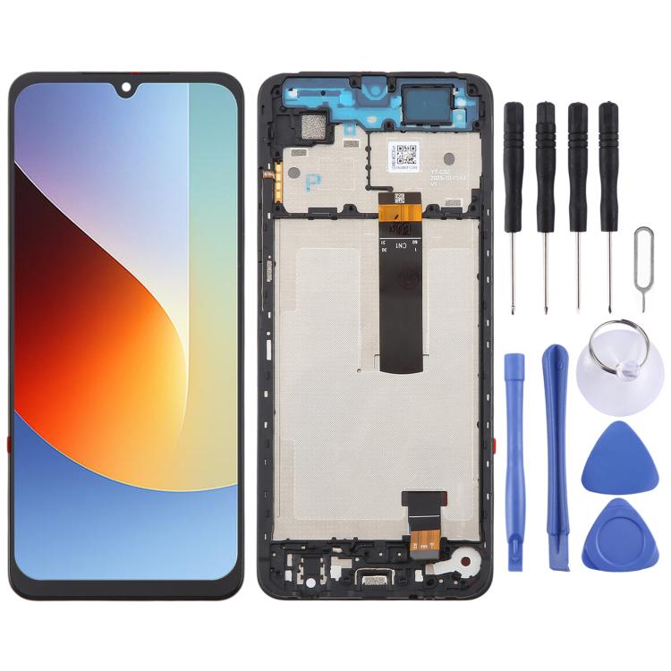 شاشة LCD أصلية شاومي Redmi A7 وA3 Pro وPoco C75 مع إطار