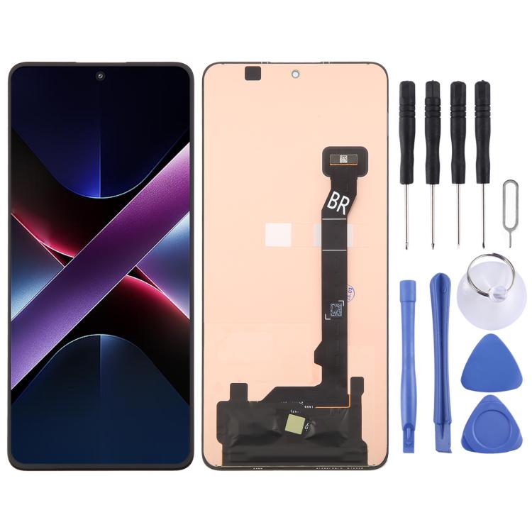 ⁧شاشة AMOLED LCD الأصلية مع محول رقمي كامل التجميع⁩, For Xiaomi Redmi Note 14S, For Xiaomi Redmi Note 14 4G, For Xiaomi Poco X7 5G, For Xiaomi Redmi Note 14 5G India, For Xiaomi 15 Ultra, For Xiaomi Redmi Turbo 4, For Xiaomi Poco X7 Pro                ...