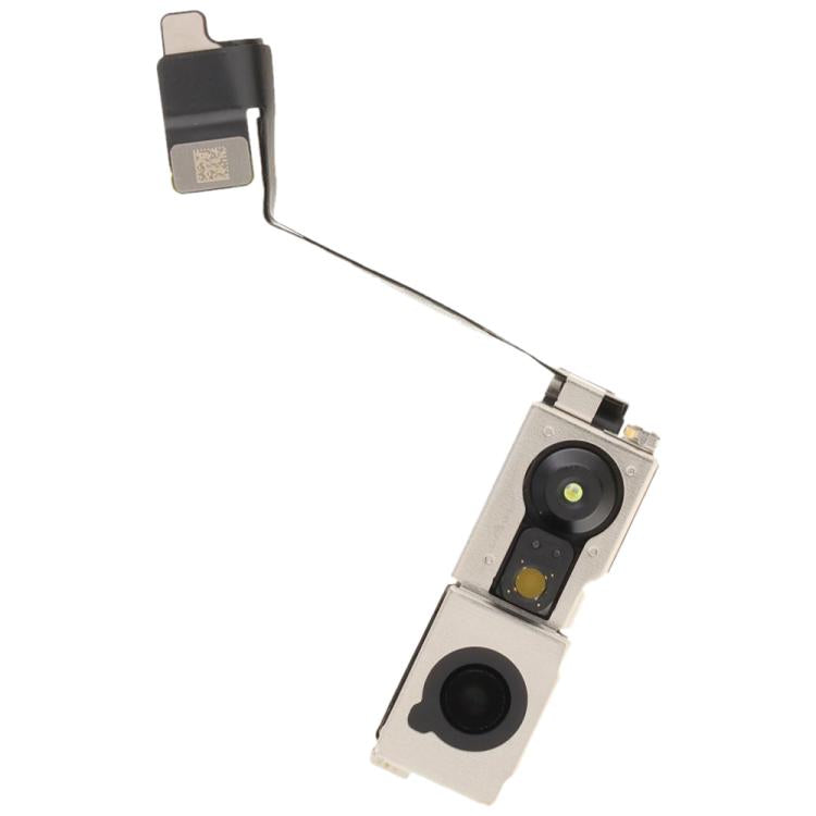 Ultra-wide front camera with an infrared camera,