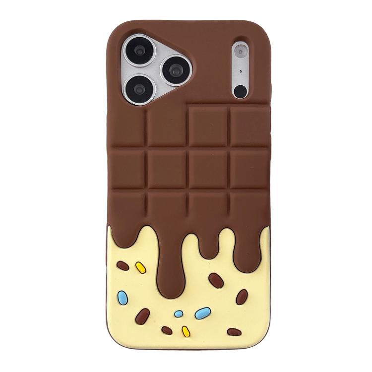 ⁧جراب هاتف سيليكون بنكهة حلوى الشوكولاتة⁩, For iPhone 17 Pro Max, For iPhone 17 Pro, For iPhone 17, For iPhone 16 Pro Max, For iPhone 16 Pro, For iPhone 16 Plus, For iPhone 16, For iPhone 15 Pro Max, For iPhone 15 Pro, For iPhone 15 Plus, For iPhone 15...