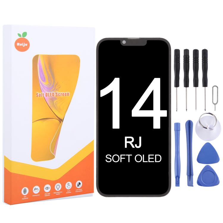 شاشة OLED ناعمة RJ للايفون 17 برو ماكس