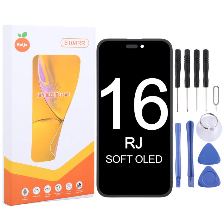 شاشة OLED ناعمة RJ للايفون 17 برو ماكس