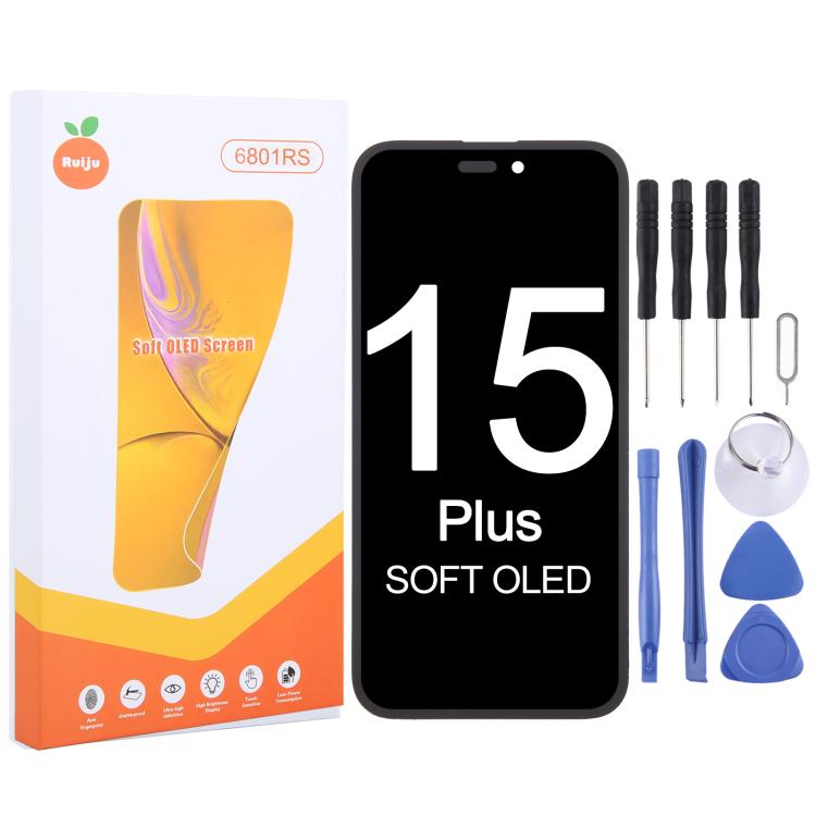 شاشة OLED ناعمة RJ للايفون 17 برو ماكس