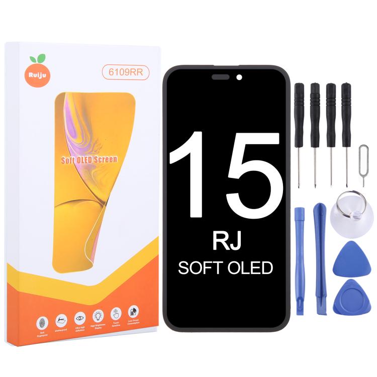 شاشة OLED ناعمة RJ للايفون 17 برو ماكس