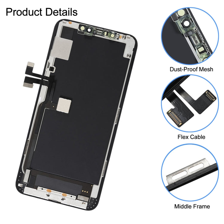 iPhone 11 Pro Max GX OLED Screen with Frame and Digitizer