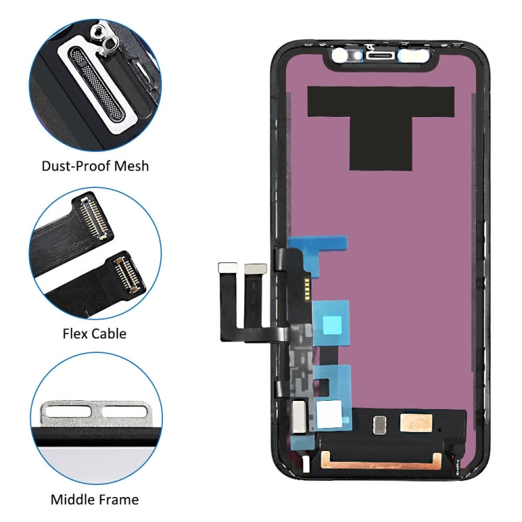 شاشة آيفون 11 LCD أصلية مع محول رقمي كامل