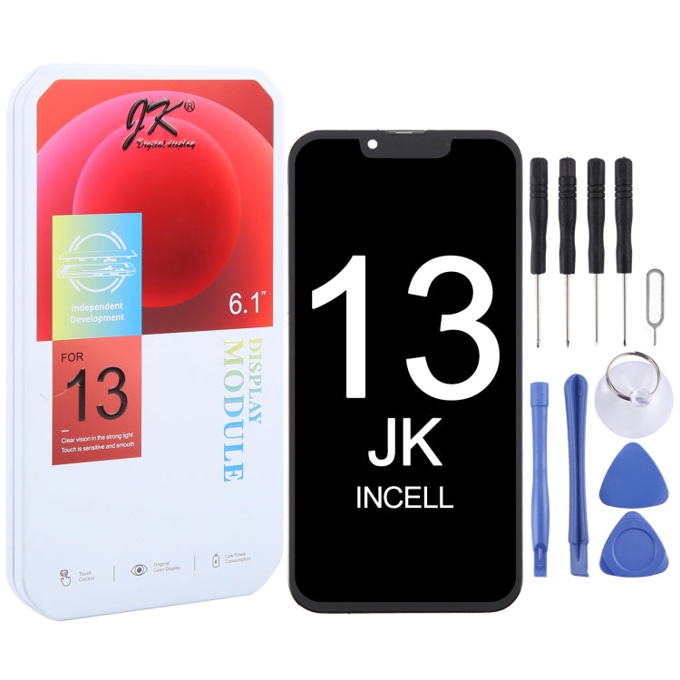 ⁧شاشة TFT LCD داخل الخلية من JK لهاتف iPhone 13 مع مجموعة كاملة من المحول الرقمي⁩, For iPhone 13(JK inell)