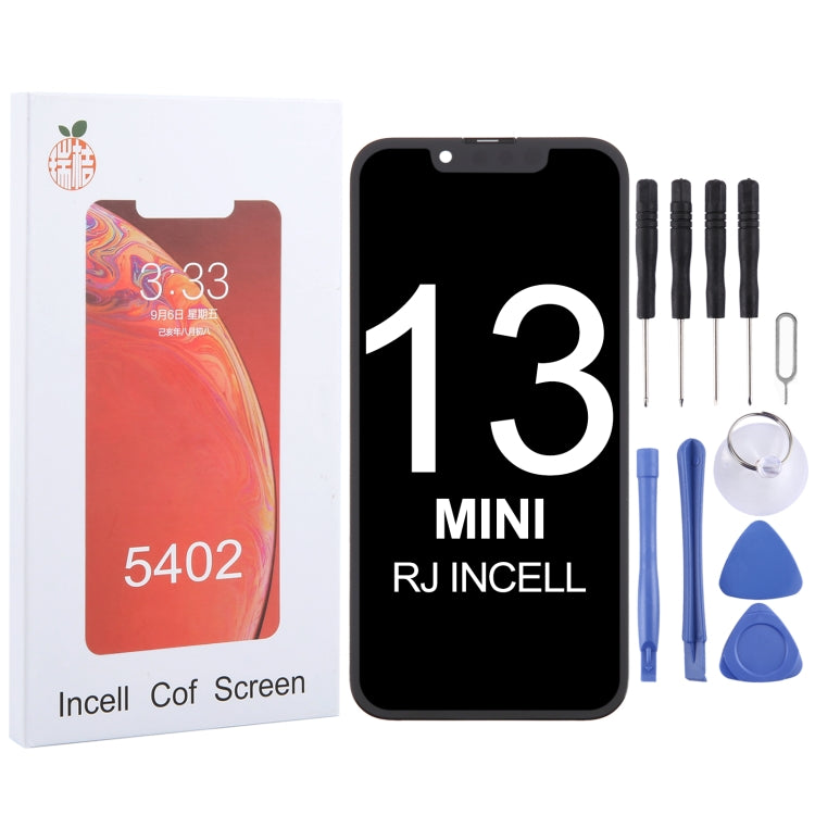 ⁧شاشة RJ incell Cof LCD لهاتف iPhone 13 mini مع مجموعة كاملة من المحول الرقمي⁩, For iPhone 13 mini (RJ incell)