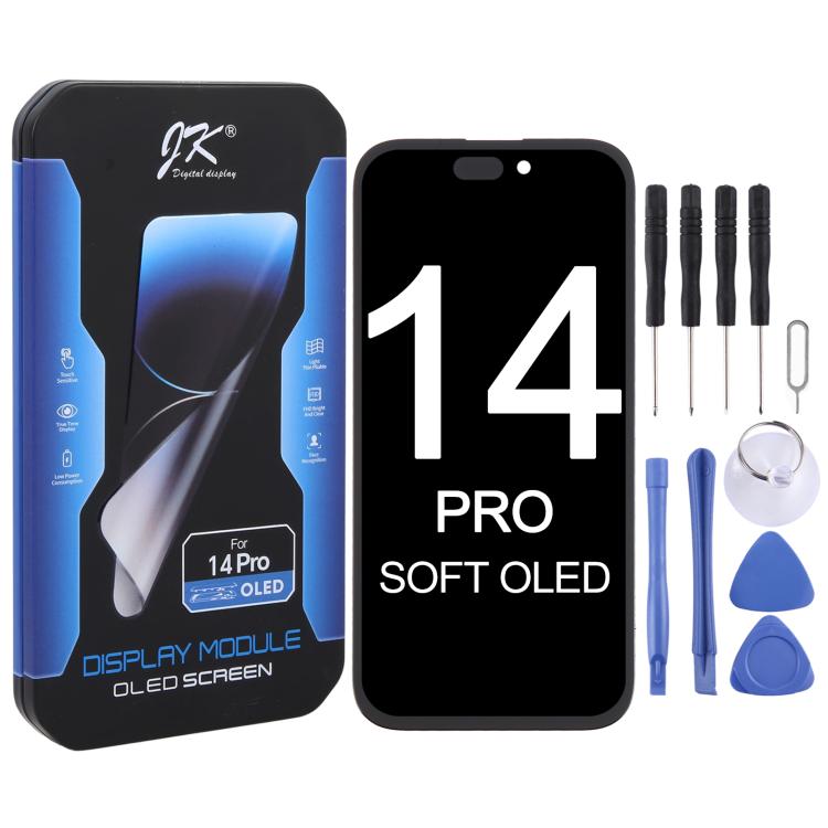 iPhone 14 Pro JK Soft OLED Screen with Digitizer