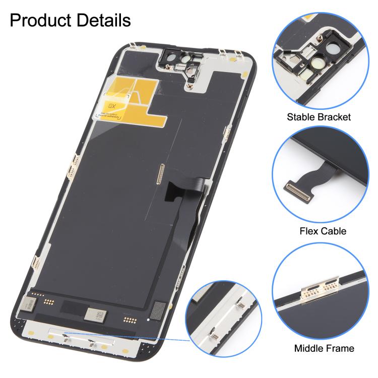 ⁧شاشة GX الصلبة OLED لهاتف iPhone 14 Pro Max⁩, For iPhone 14 Pro Max(GX Hard OLED)
