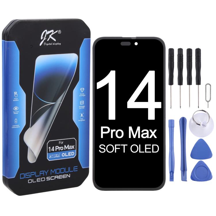 ⁧شاشة JK Soft OLED LCD لهاتف iPhone 14 Pro Max⁩, For iPhone 14 Pro Max