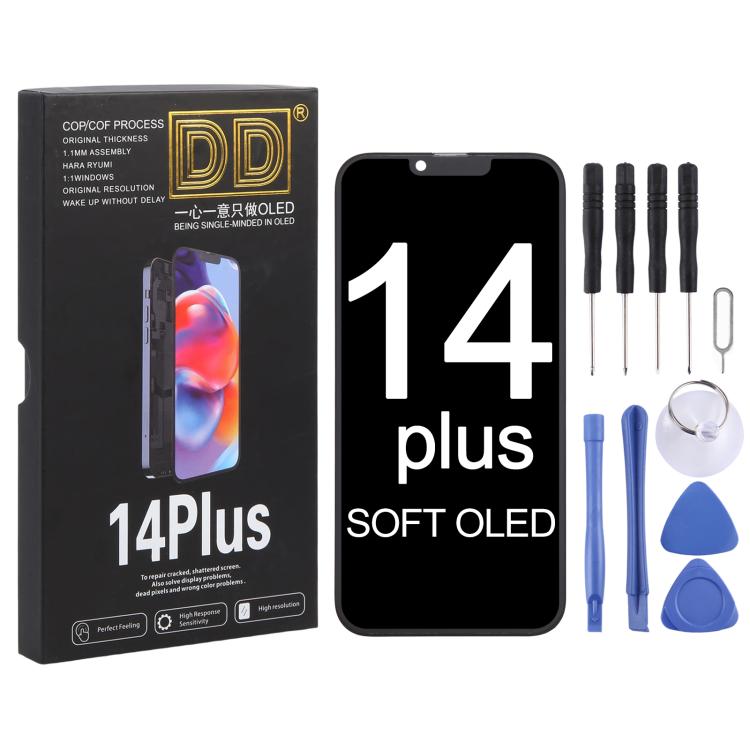 ⁧شاشة OLED ناعمة DD لهاتف iPhone 14 Pro Max⁩, For iPhone 14 Plus(Soft OLED)