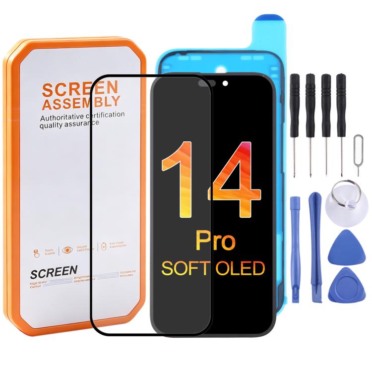 شاشة آيفون 14 برو HXL Soft OLED | شاشة OLED