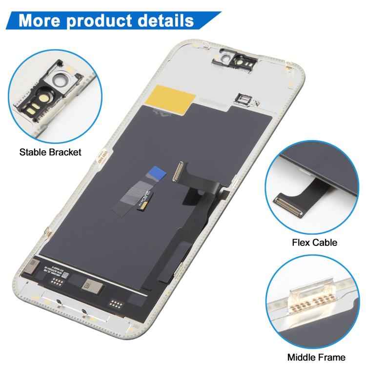 ⁧شاشة JK Soft OLED LCD لهاتف iPhone 15 Pro Max⁩,