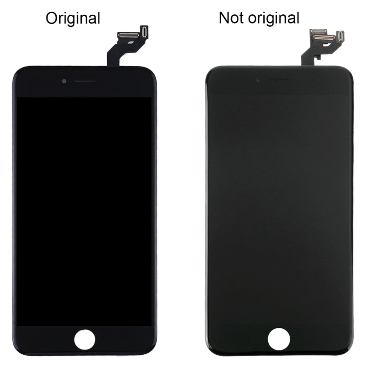 Complete LCD screen and digitizer assembly for iPhone 6S Plus, i6S Plus Original White, i6S Plus Original Black