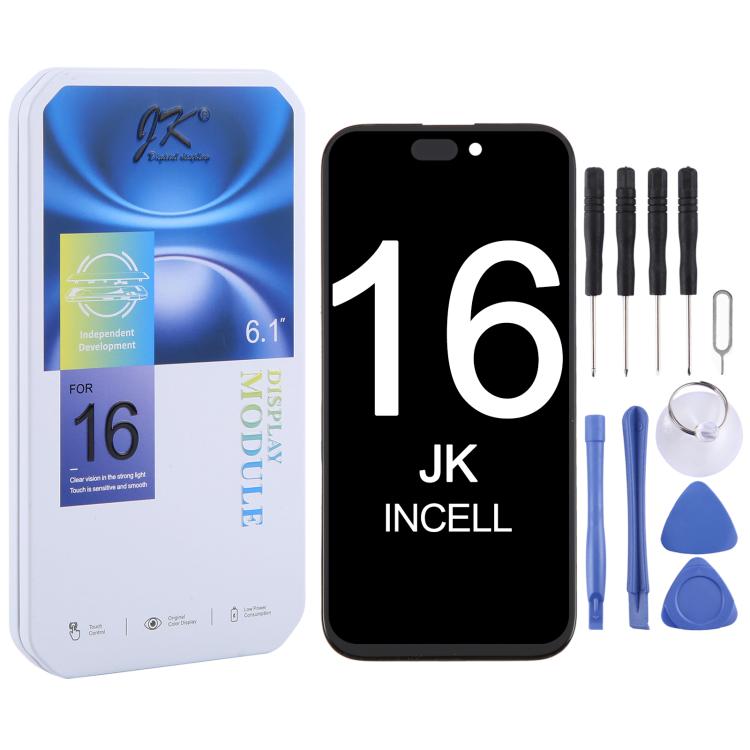 ⁧شاشة LCD JK incell لهاتف iPhone 16⁩, For iPhone 16(incell)