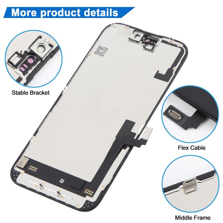 ⁧شاشة LCD JK incell لهاتف iPhone 16⁩, For iPhone 16(incell)