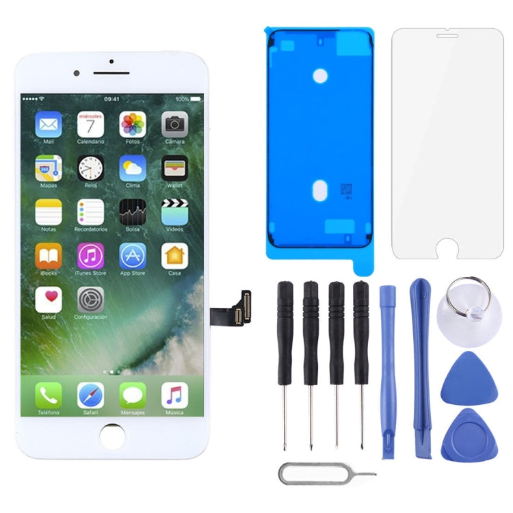 Original LCD screen and digitizer full assembly for iPhone 7 Plus, i7 Plus Original White, i7 Plus Original Black