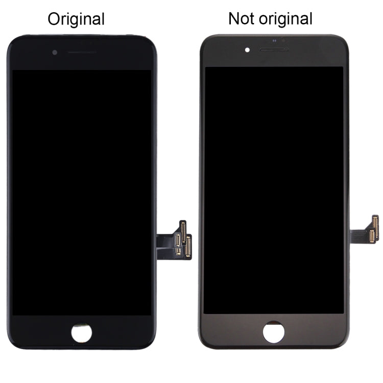 Original LCD screen and digitizer full assembly for iPhone 7 Plus, i7 Plus Original White, i7 Plus Original Black