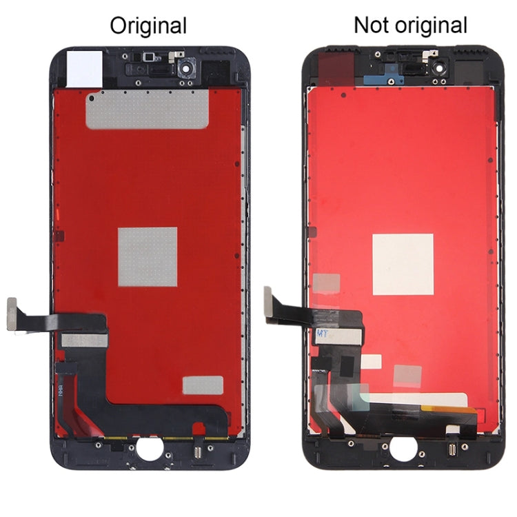 Original LCD screen and digitizer full assembly for iPhone 7 Plus, i7 Plus Original White, i7 Plus Original Black