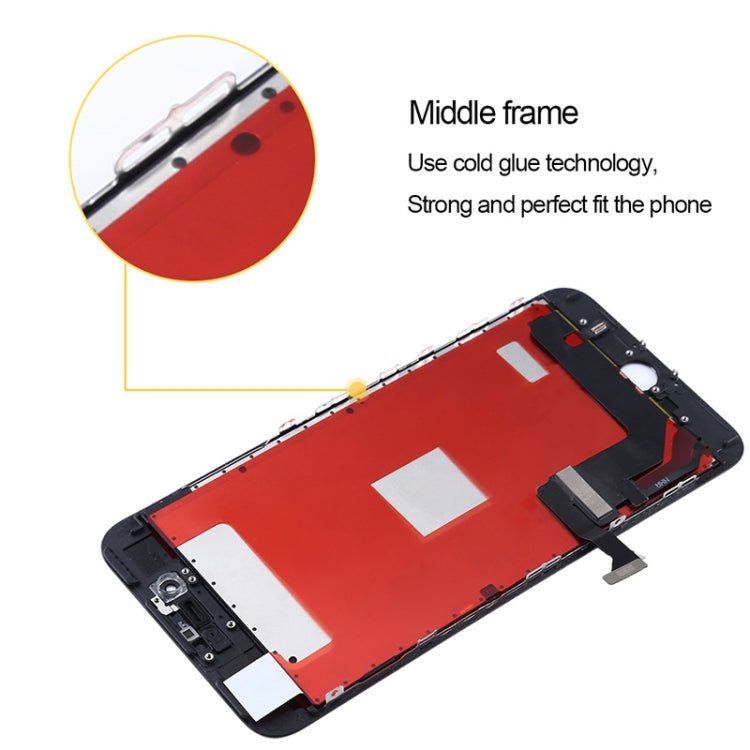 Original LCD screen and digitizer full assembly for iPhone 7 Plus, i7 Plus Original White, i7 Plus Original Black