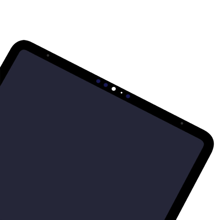 شاشة LCD كاملة مع محول رقمي لجهاز iPad Pro 11 بوصة إصدار 2018، سوداء مع حواف مرنة، قطعة غيار إصلاح عالية الجودة - SKU: IPRO0121B