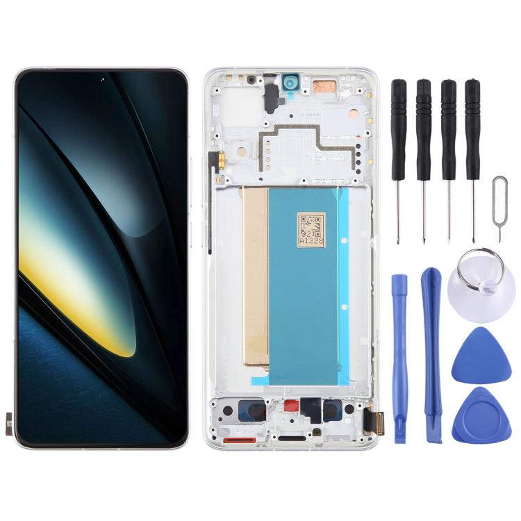 شاشة AMOLED أصلية شاومي Poco F6 Pro مع إطار