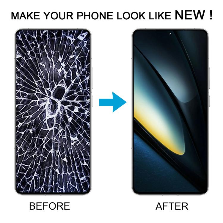 شاشة AMOLED أصلية شاومي Poco F6 Pro مع إطار