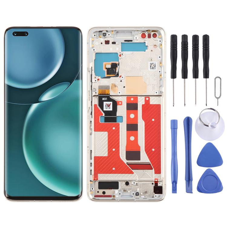 Original full LCD screen with frame for Honor Magic4 Pro