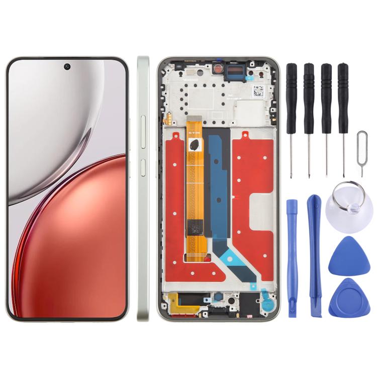شاشة LCD أصلية كاملة مع إطار لهاتف هونر Magic8 Lite