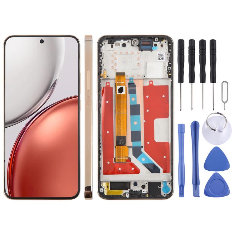 شاشة LCD أصلية كاملة مع إطار لهاتف هونر Magic8 Lite