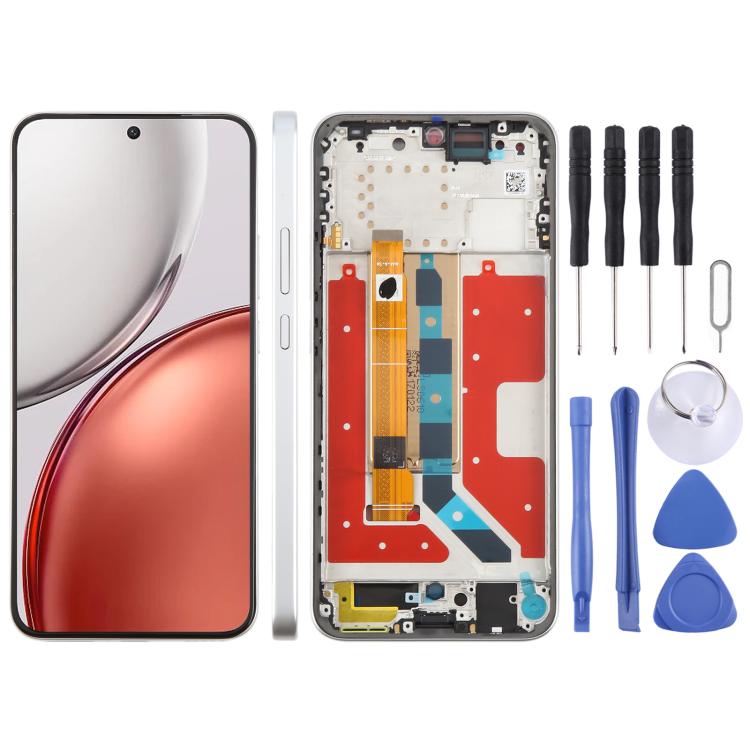 شاشة LCD أصلية كاملة مع إطار لهاتف هونر Magic8 Lite