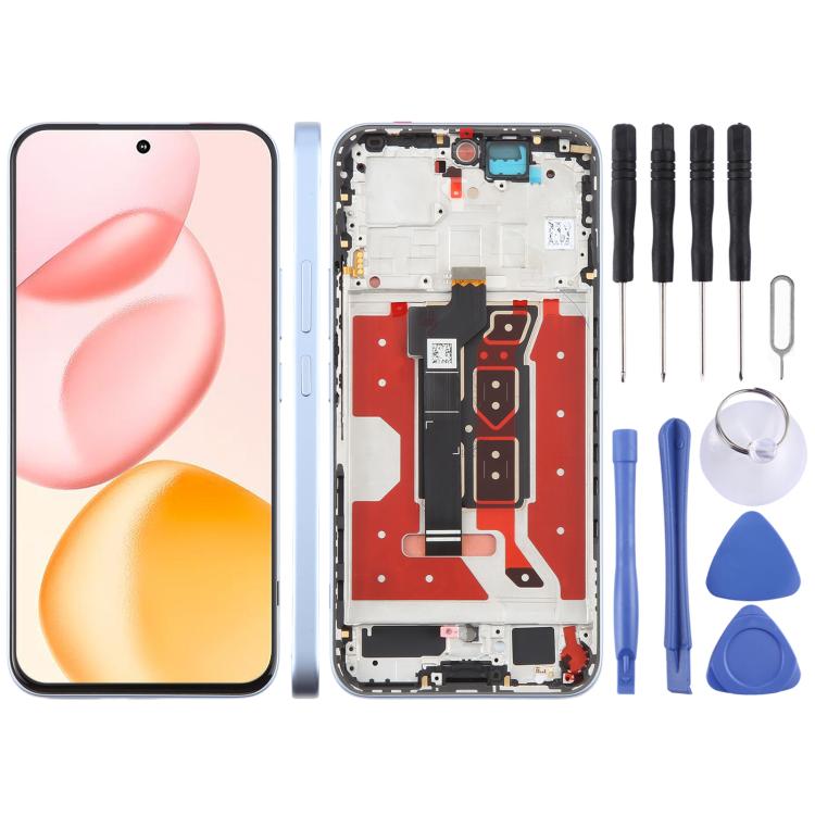Original full LCD screen with frame for Honor 400 Global