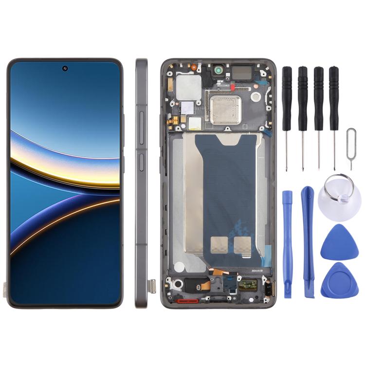 Original full LCD screen with frame for Xiaomi Poco F7 Pro