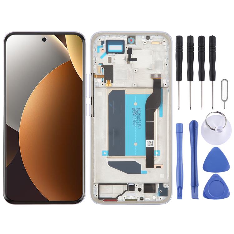 شاشة LCD أصلية كاملة مع إطار لهاتف شاومي Redmi Note 15 Pro+