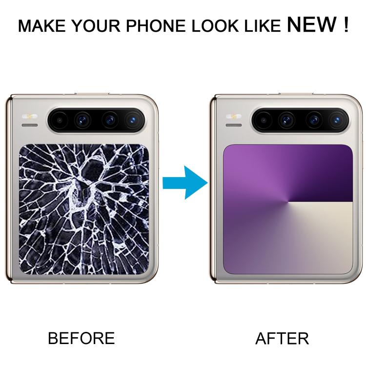 Original secondary screen for Huawei Pura X, full assembly