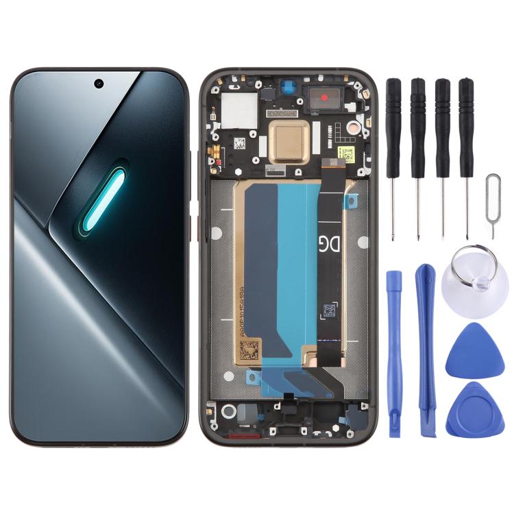 شاشة LCD أصلية كاملة مع إطار لهاتف شاومي Redmi Turbo 5