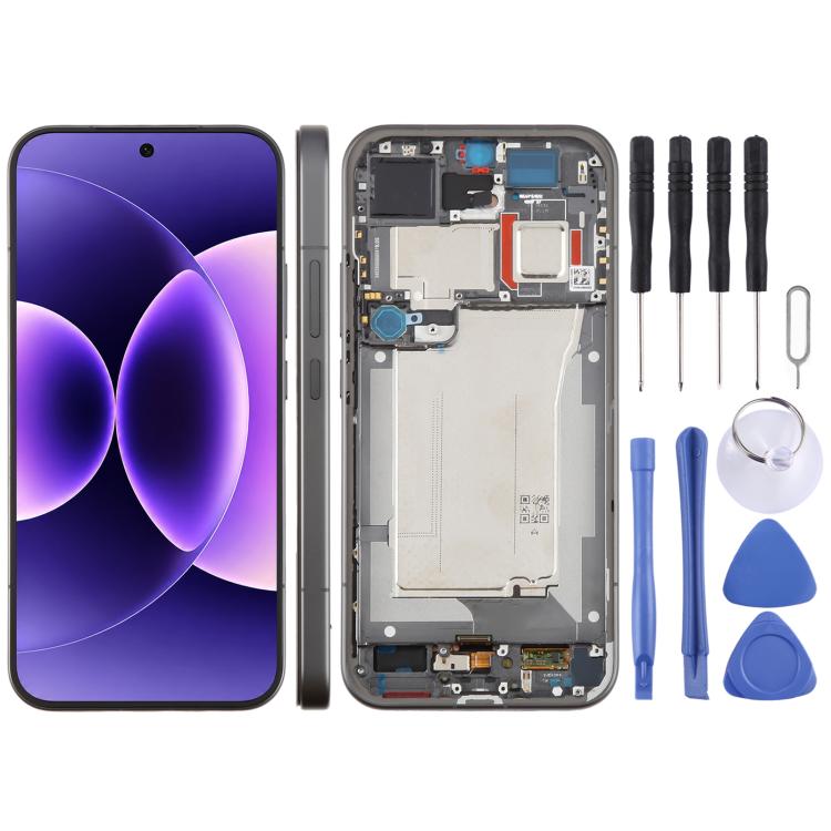 Original full LCD screen with frame for Xiaomi 17 Pro Max