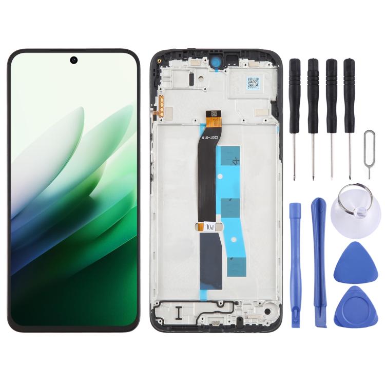 شاشة LCD أصلية شاومي Redmi 15 4G مع إطار